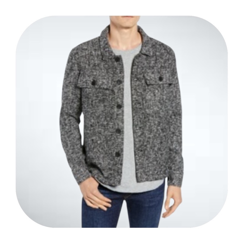 Tunellus men’s L woven over shirt jacket